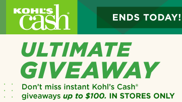 kohl's cash ultimate giveaway